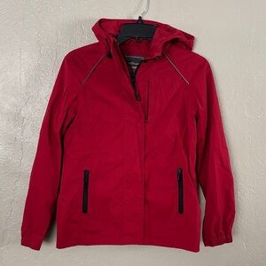 Eddie Bauer Red All Weather Edge Women’s Hooded Jacket Women’s Petite XS
